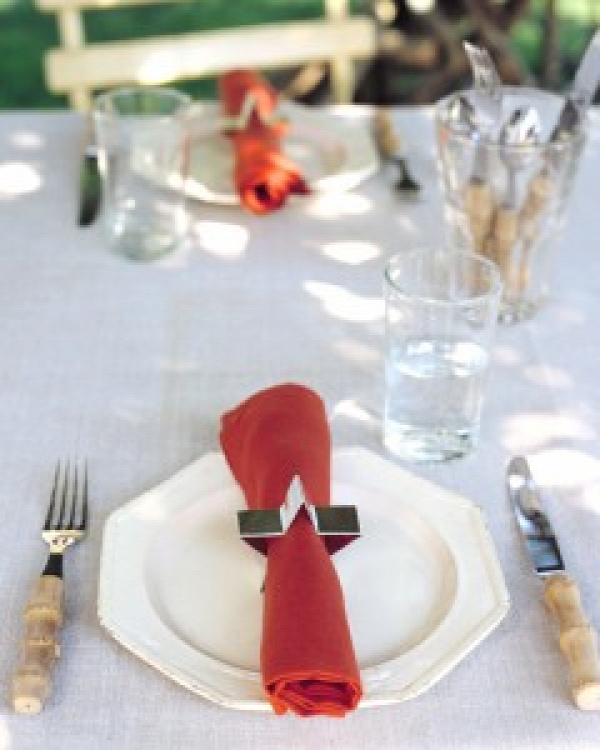 Cookie-Cutter Napkin Rings