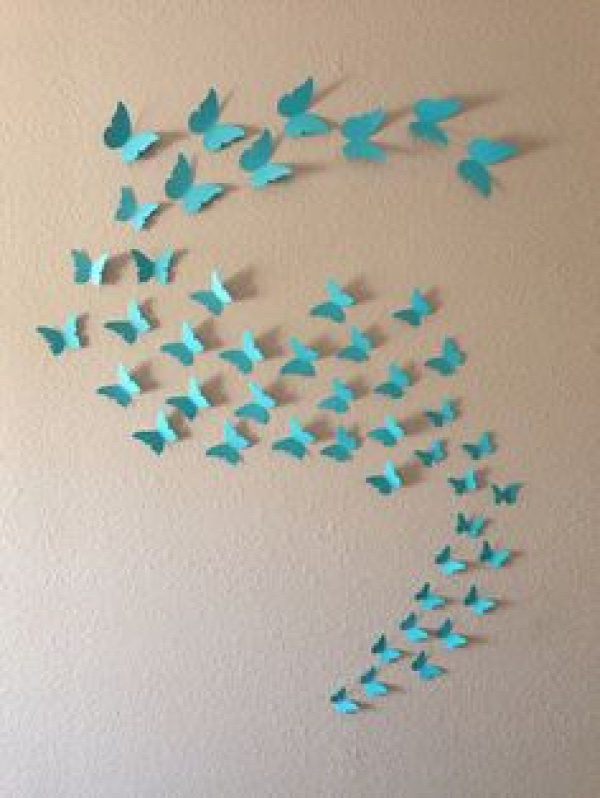 dekoráció pillangó pritt faldísz papírdekoráció pillangós dekoráció