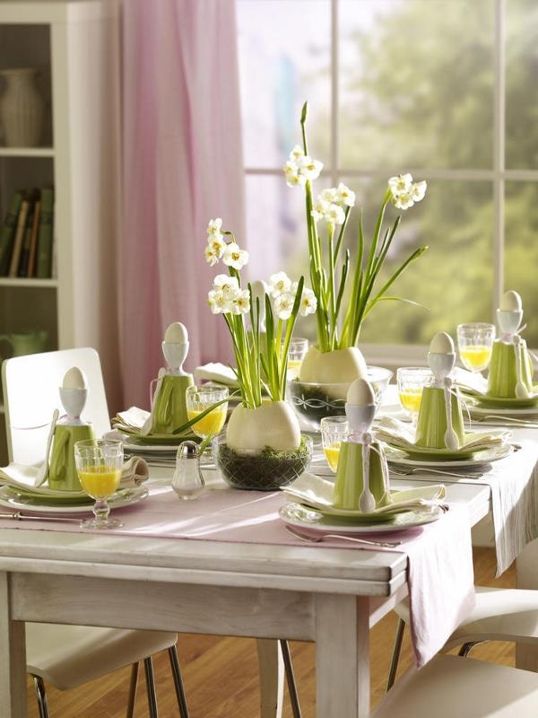 tavasz húsvét asztaldísz dekoráció