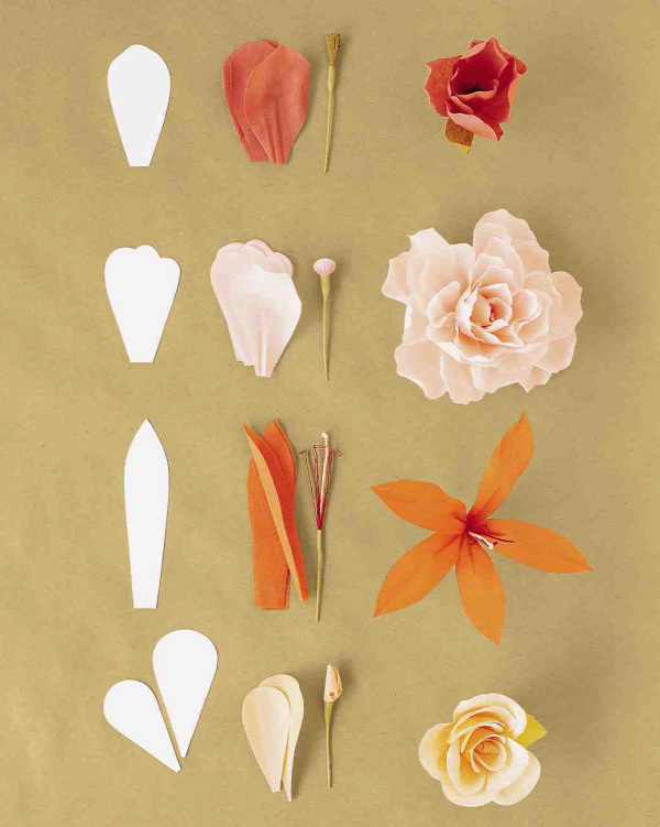 DIY csináld magad papír papírvirág virágkészítés anyák napja