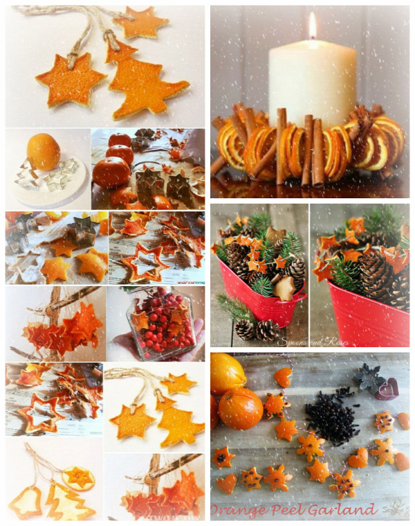 karácsony narancshéj narancshéj dekoráció