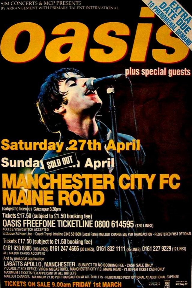 oasis maine road liam gallagher noel gallagher offtopik