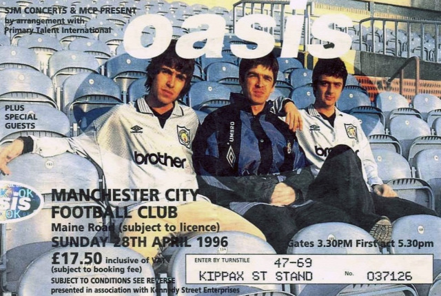 oasis maine road liam gallagher noel gallagher offtopik