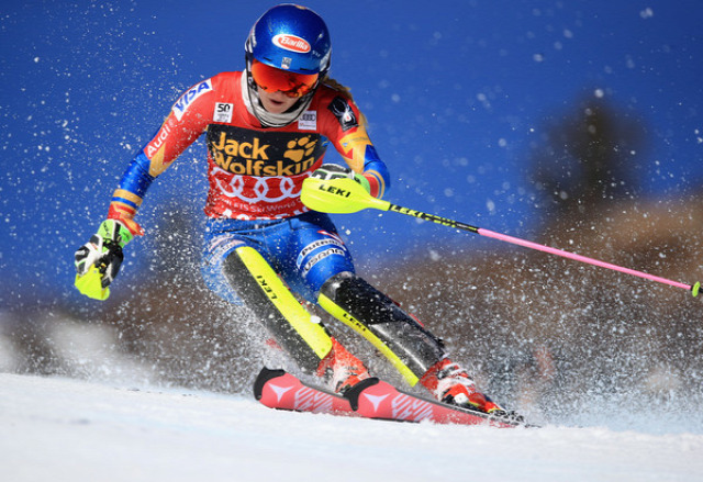 alpesi sí Aspen szlalom USA Petra Vlhová Mikaela Shiffrin Frida Hansdotter