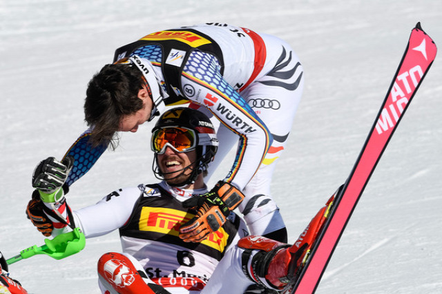 alpesi sí Alpesi Sí Világbajnokság szlalom Sankt Moritz  Svájc Marcel Hirscher Manuel Feller Felix Neureuther Samsal Dalibor Kékesi Márton