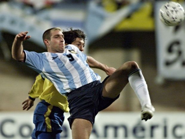 időgép Martín Palermo Copa América tizenegyes elhibáz