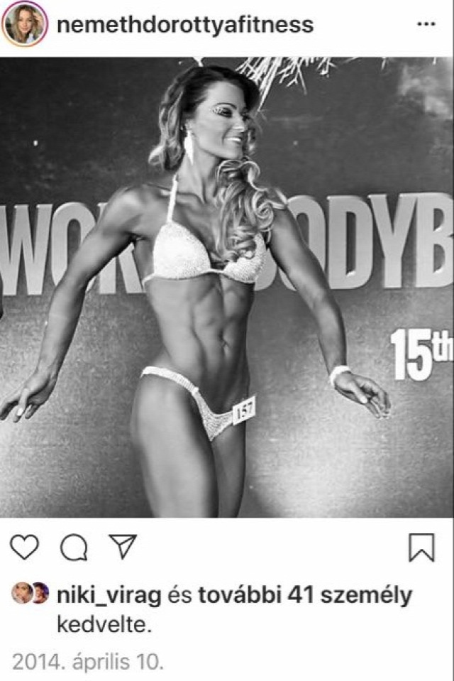 Németh Dorottya Czine Szilvia fitnesz Fitparade Fitparádé Potornai Petra