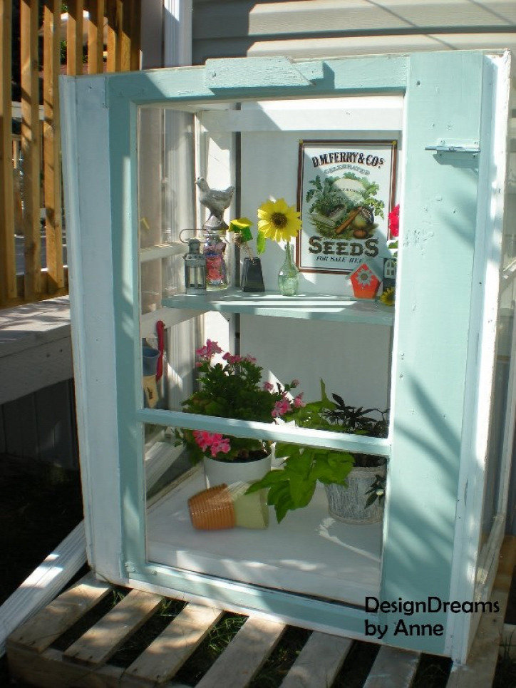 újrahasznosítás ablak építkezés kert otthon lakberendezés
