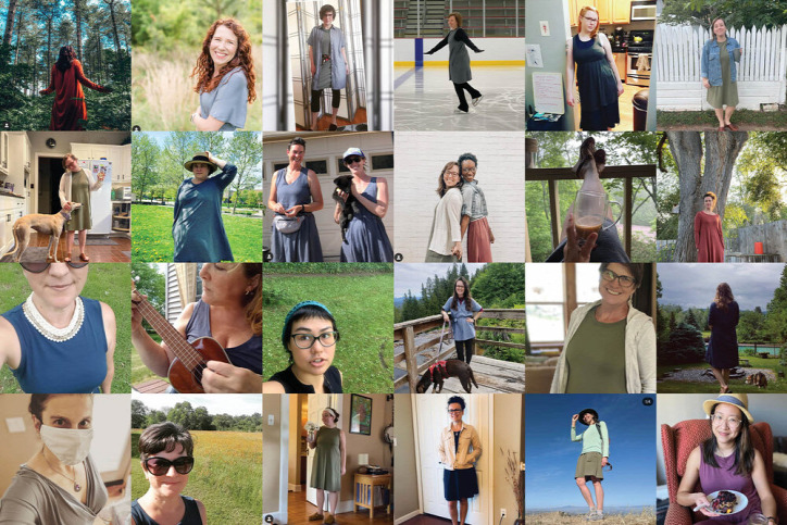 ruha divat minimalizmus otthon 100 napos kihívás fenntarthatóság
