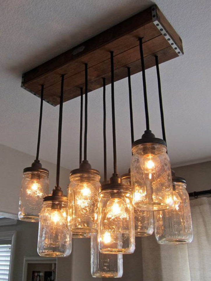 otthon újrahasznosítás lámpa világítás