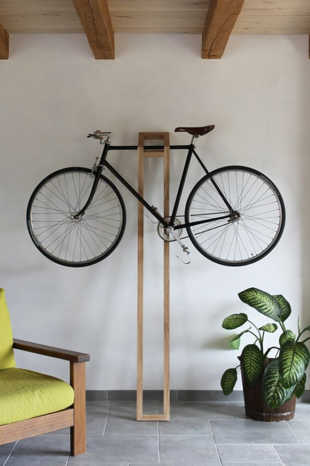 bicikli tárolás DIY
