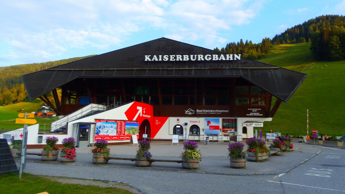 Ausztria Karintia Bad Kleinkirchheim kis-kabinos felvonó