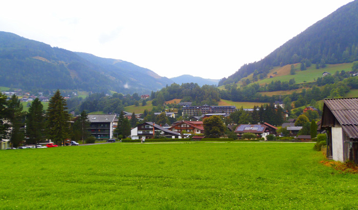 Ausztria Karintia Bad Kleinkirchheim város túraút