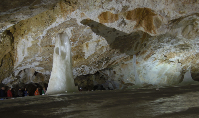 Szlovákia barlang jégbarlang Dobsina Szlovák paradicsom