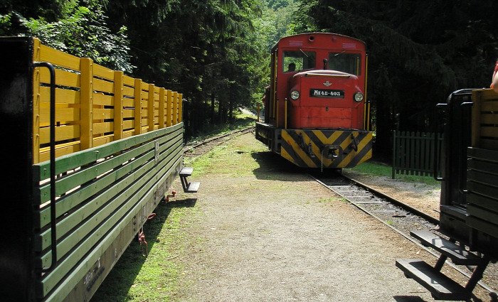 Magyarország Heves megye Szilvásvárad vonat vasút Szalajka völgy