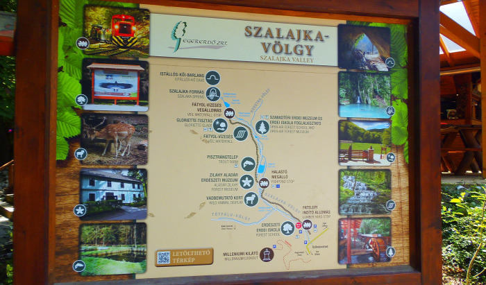 Magyarország Heves megye Szilvásvárad Szalajka völgy túraút