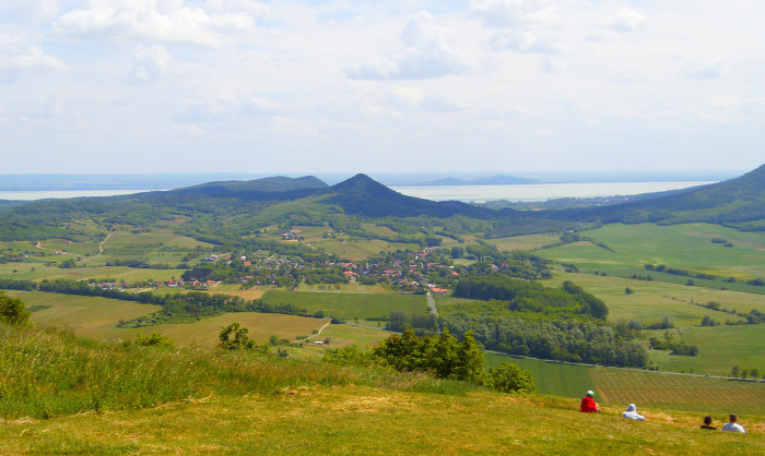 Magyarország Veszprém megye vár várak túra túraút hegy Csobánc