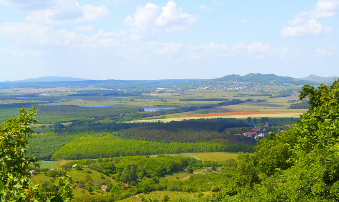 Magyarország Veszprém megye vár várak túra túraút hegy Csobánc