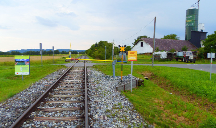 Ausztria Burgenland hajtányozás túraút vonat