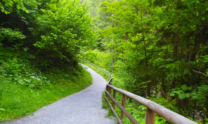 Ausztria Salzburg tartomány Taxenbach szurdok Kitzlochklamm