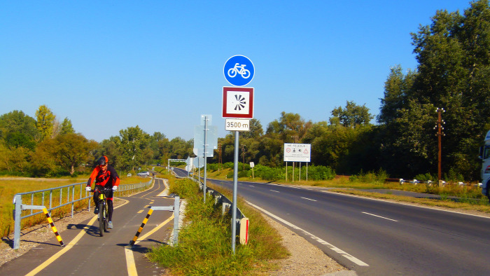 Magyarország túra kerékpáros túra Tisza-tó Poroszló Tiszafüred Heves megye Jász-Nagykun-Szolnok megye