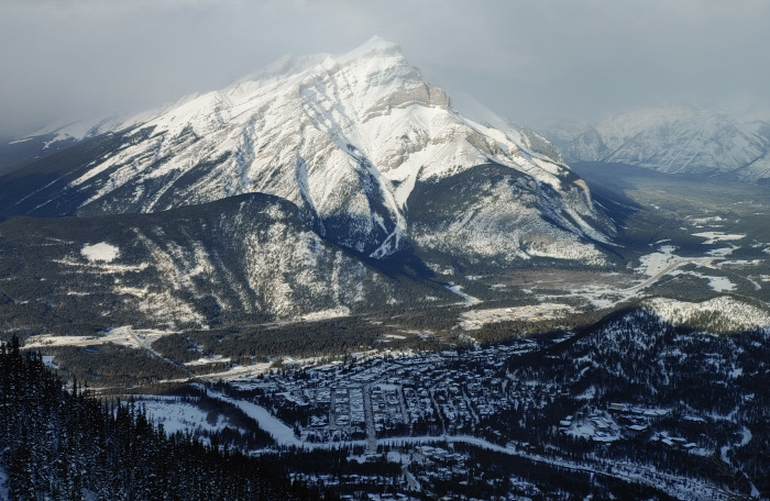 Kanada Banff Sziklás-hegység hegy