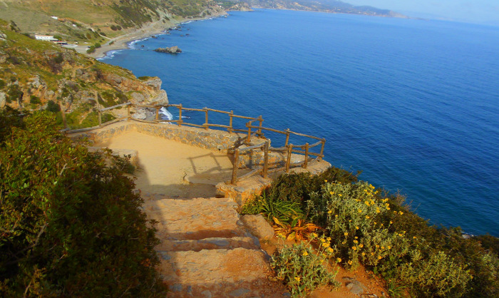 Görögország Kréta strandok Preveli Rethymno