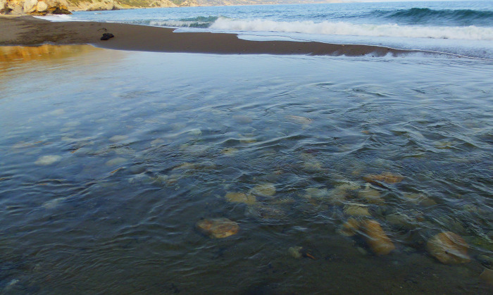 Görögország Kréta strandok Preveli Rethymno