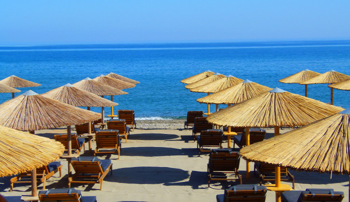 Görögország Kréta strandok Preveli Rethymno