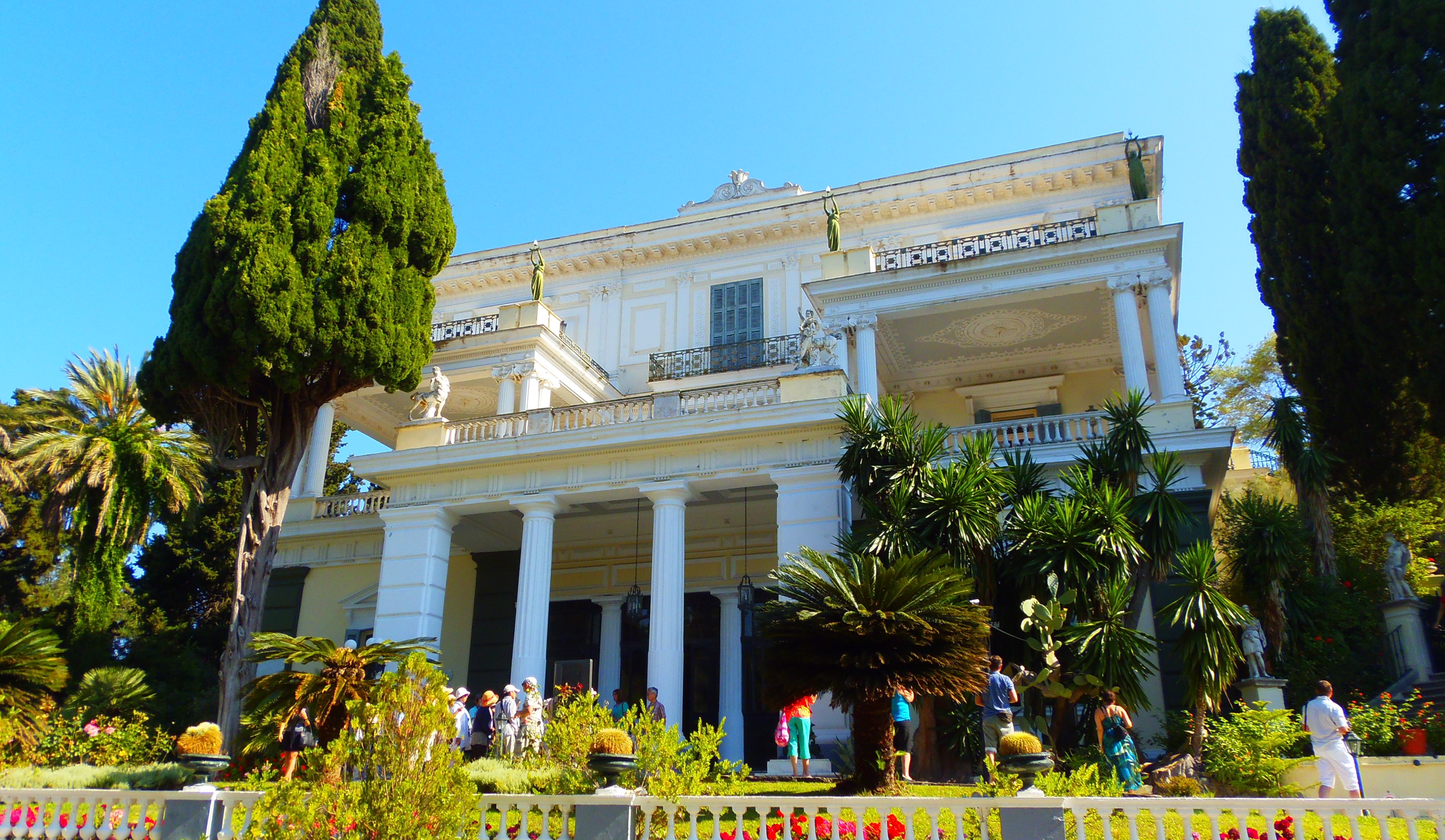 Görögország Korfu Achilleion vár várak kastély