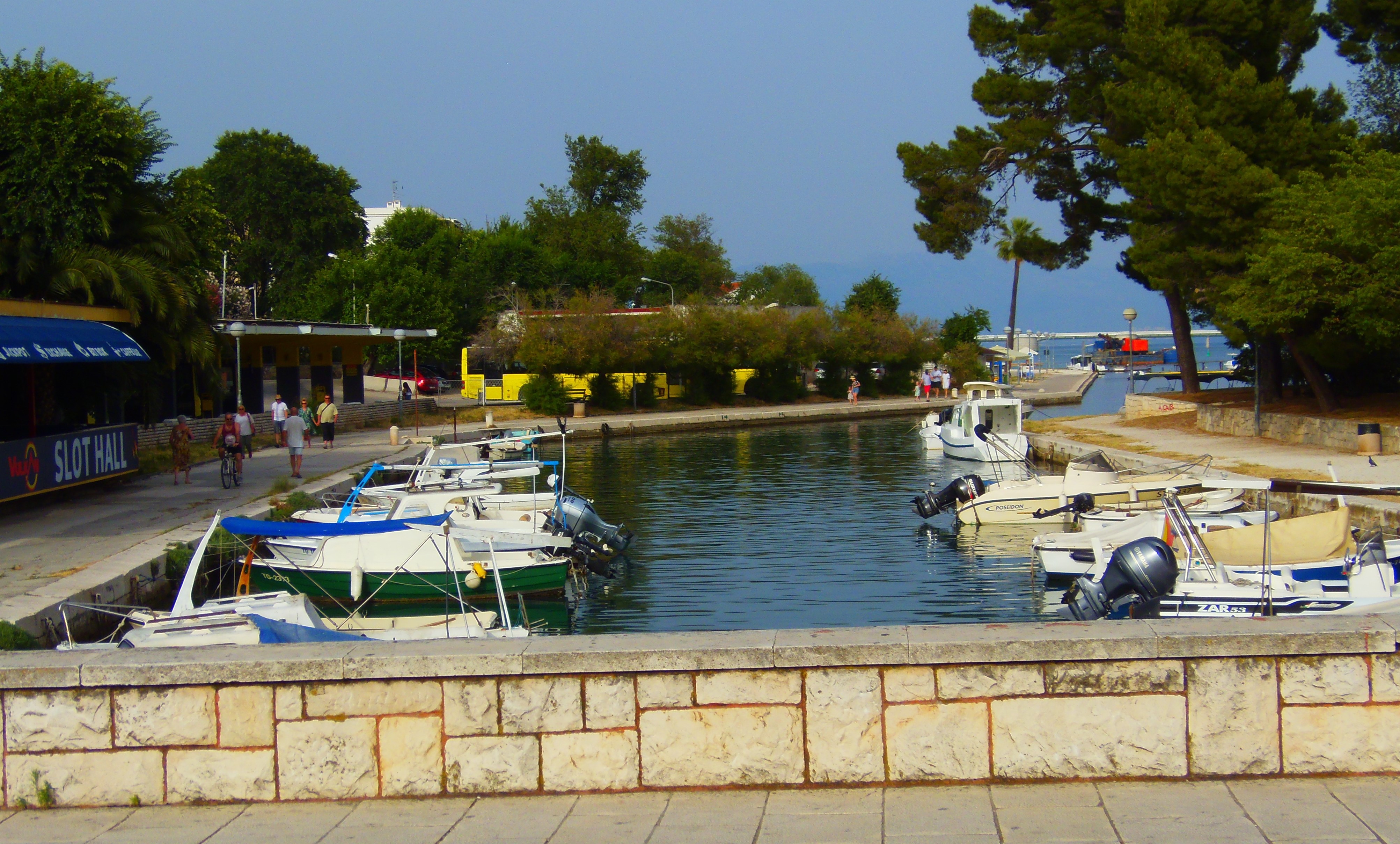 Horvátország Dalmácia Adria tenger Trogir