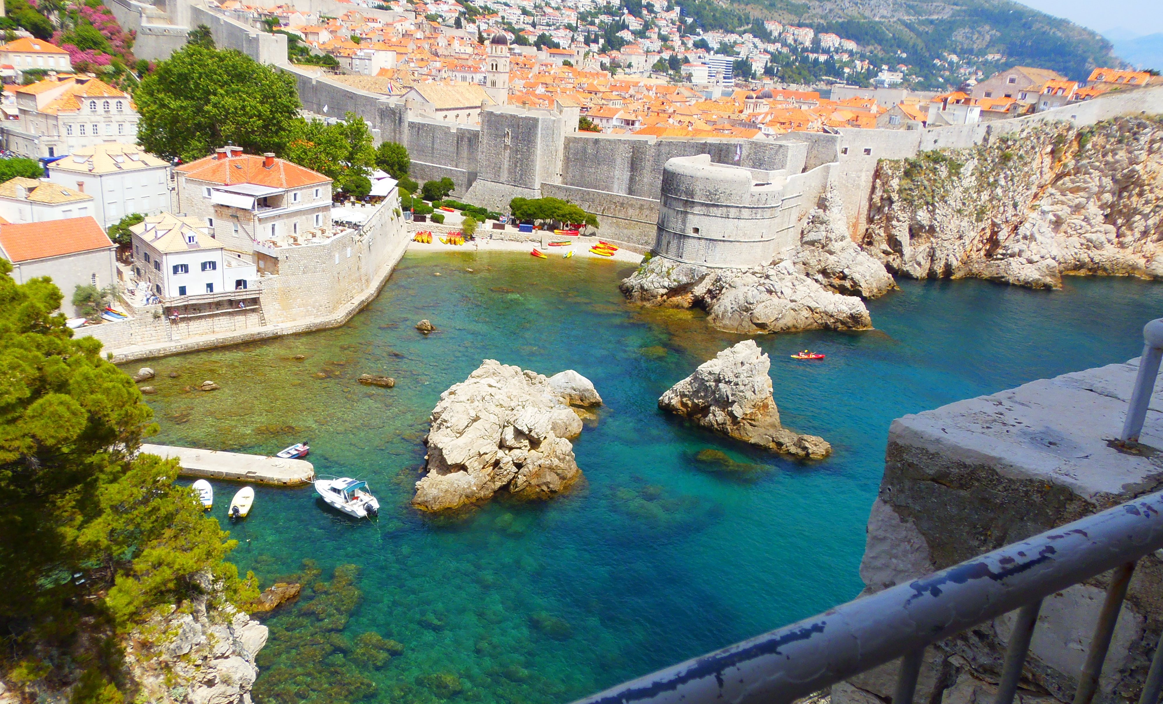 Horvátország Dalmácia Adria tenger város Dubrovnik