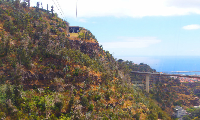 Portugália Madeira kis-kabinos felvonó Funchal Monte