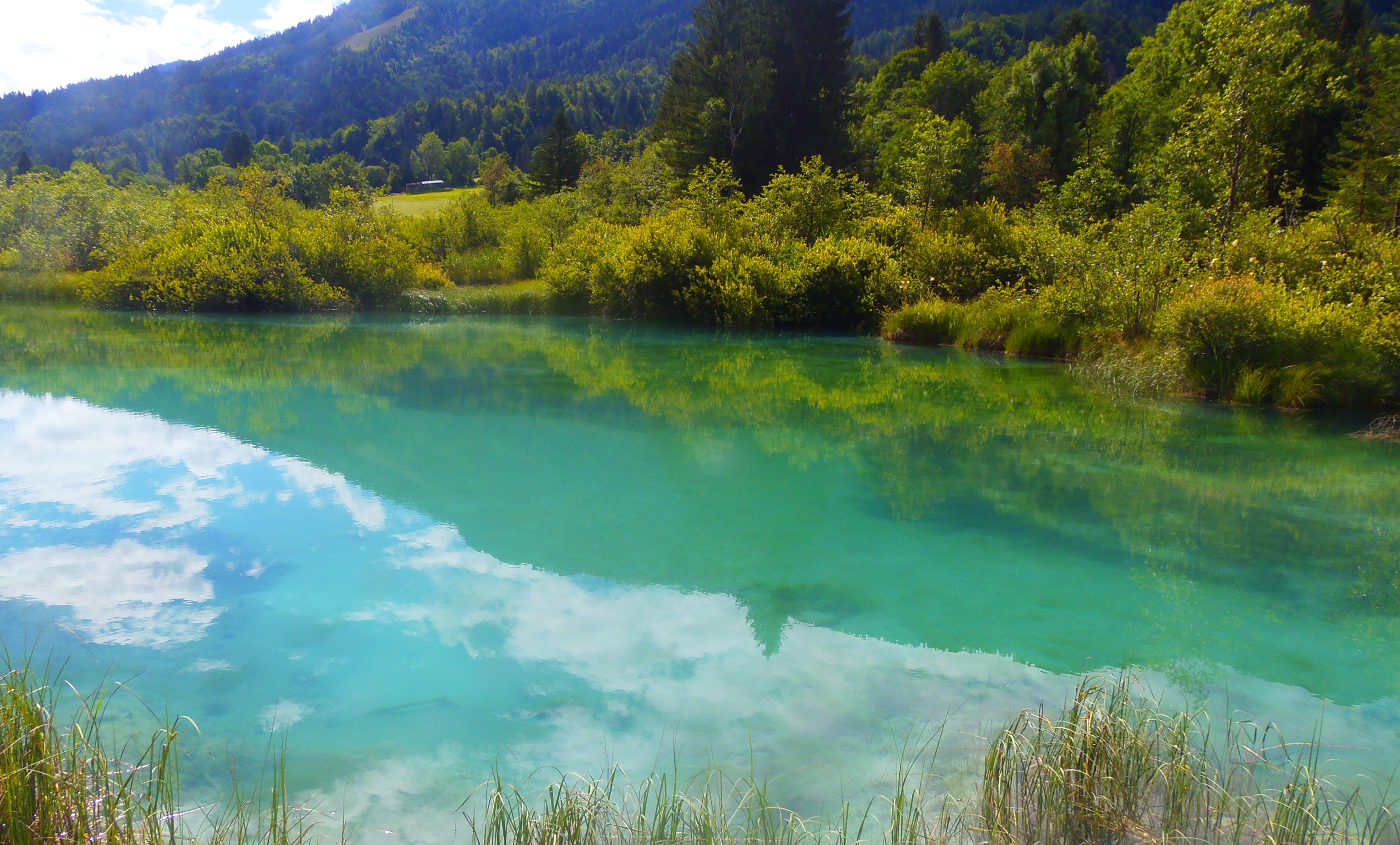 Szlovénia Kranjska Gora tó túraút Száva