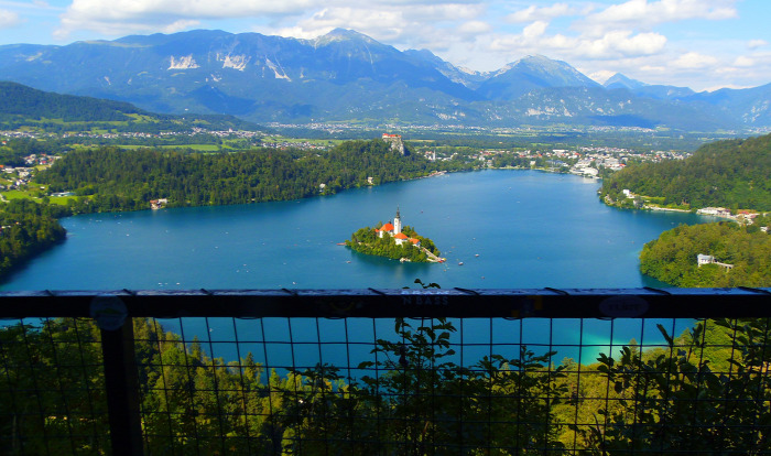 Szlovénia Bled Bledi-tó hegy Osojnica