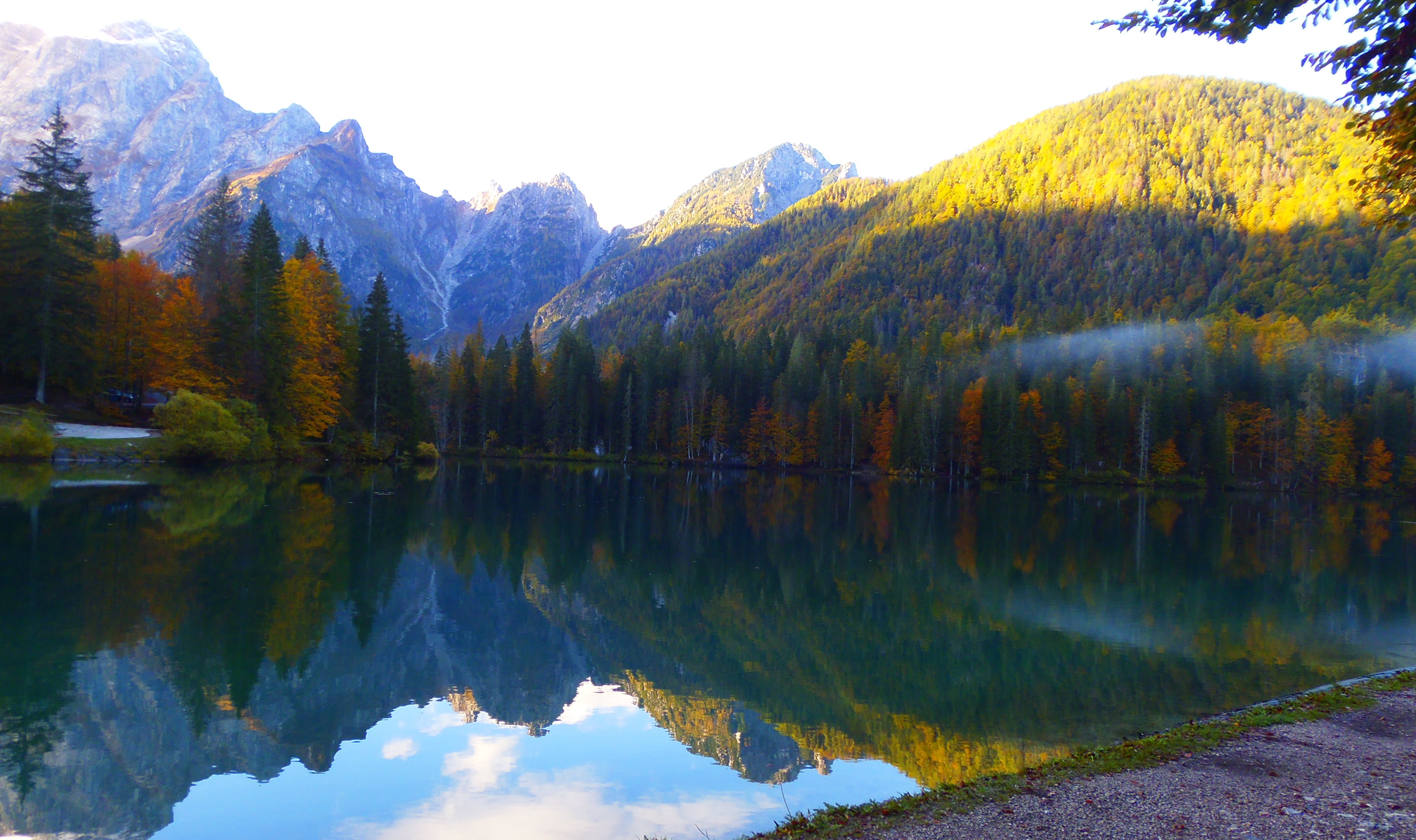 Olaszország Fusine tó túraút