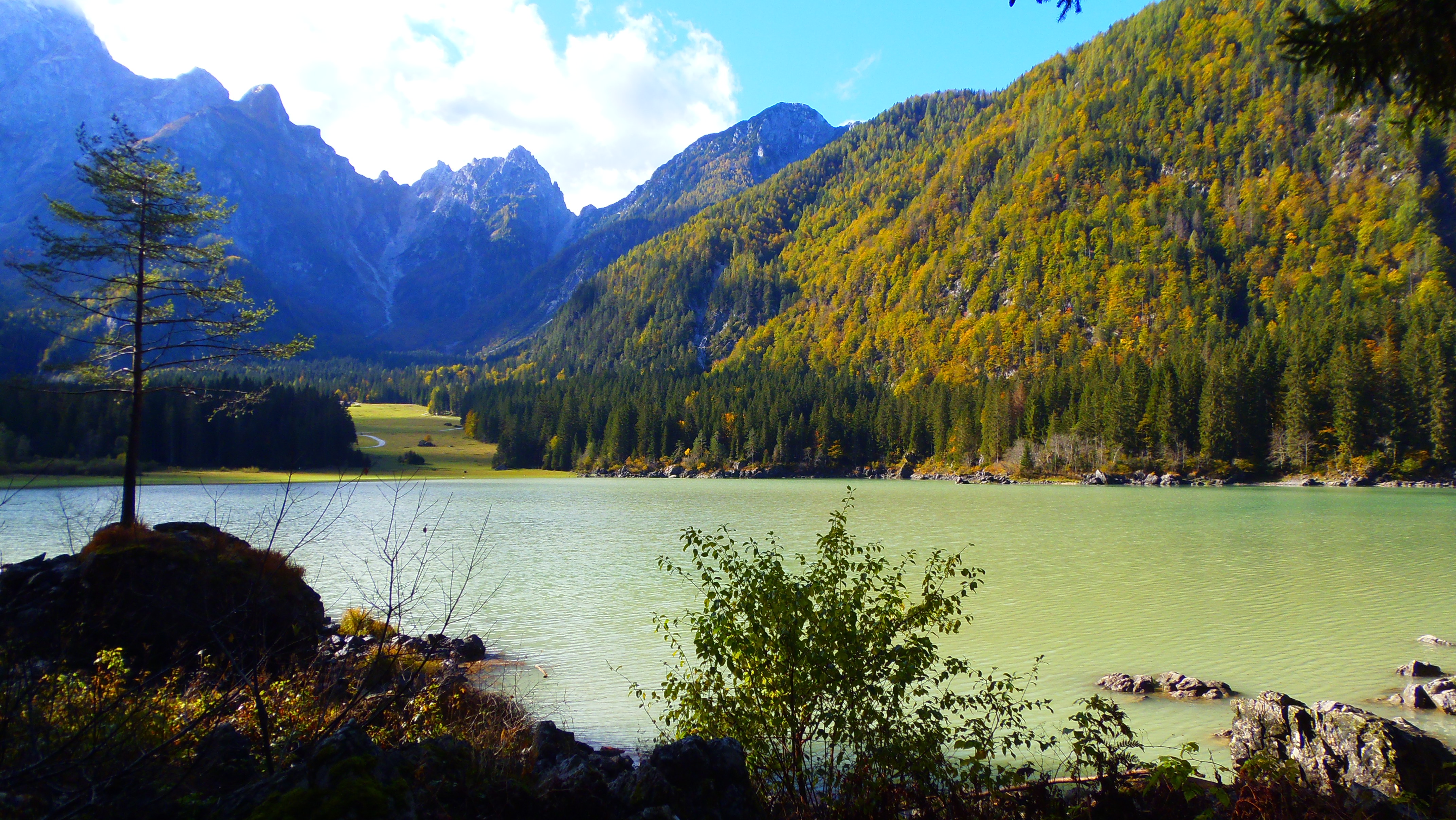 Olaszország Fusine tó túraút