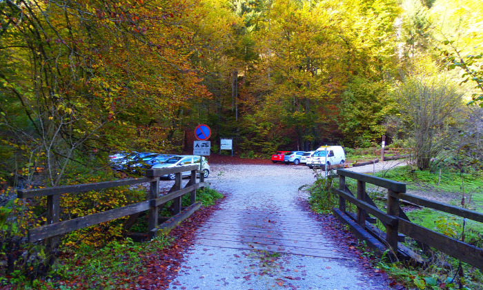 Szlovénia szurdok Pokljuka Bled