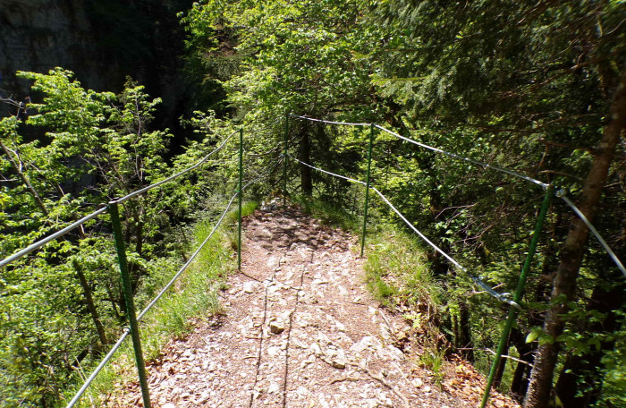 Szlovénia szurdok Pokljuka Bled