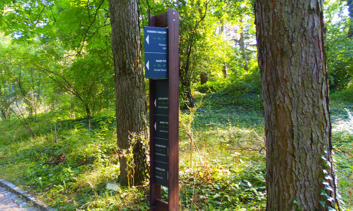 Magyarország Pest megye Vácrátót arborétum botanikus kert