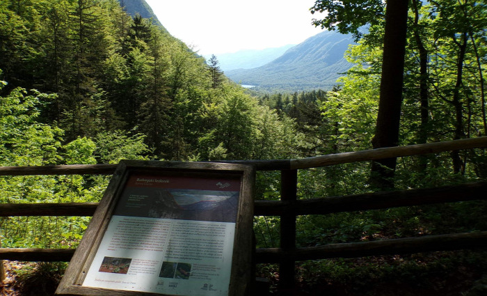 Szlovénia Bohinj Száva vízesés túraút