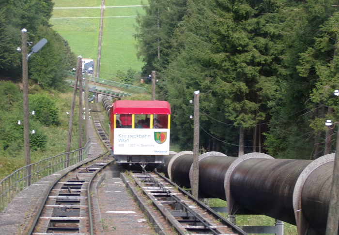 Ausztria Karintia Mölltal sikló Kreuzeckbahn