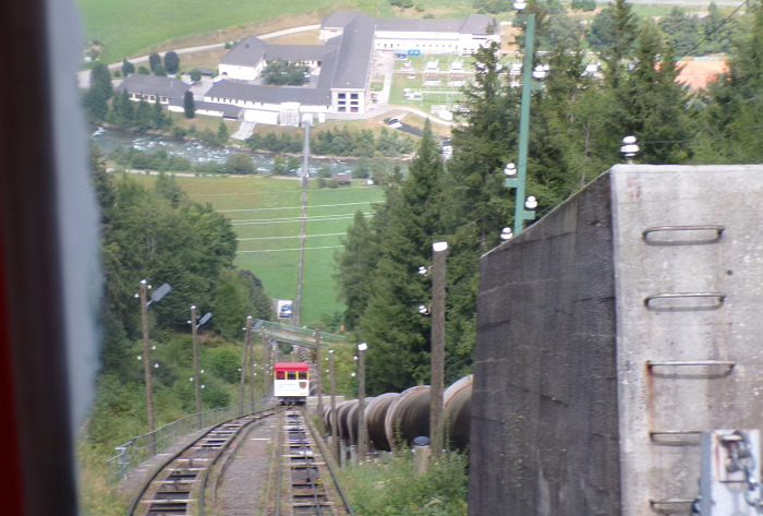 Ausztria Karintia Mölltal sikló Kreuzeckbahn