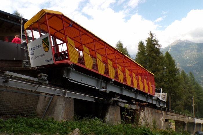 Ausztria Karintia Mölltal sikló Kreuzeckbahn