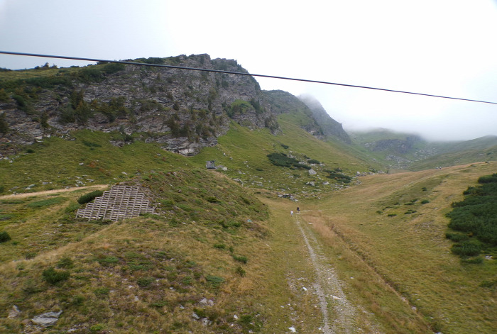 Ausztria Karintia Mölltal Ankogel felvonó nagy-kabinos felvonó Mallnitz