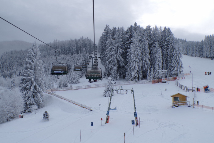 Ausztria Stájerország Stuhleck libegő Semmering