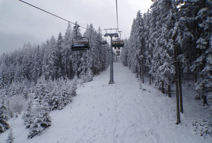 Ausztria Stájerország Stuhleck libegő Semmering