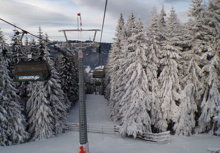 Ausztria Stájerország Stuhleck libegő Semmering