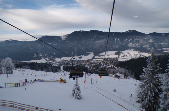 Ausztria Stájerország Stuhleck libegő Semmering