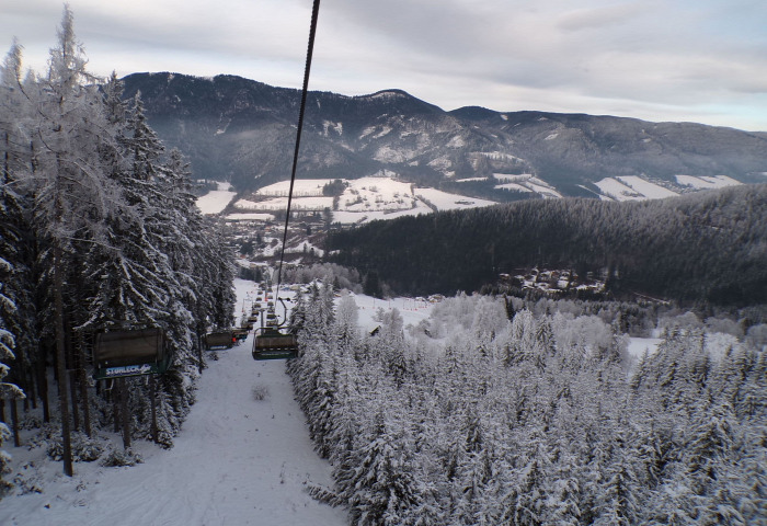 Ausztria Stájerország Stuhleck libegő Semmering